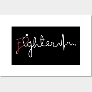 Fighter- Oral cancer Gifts Oral cancer Awareness Posters and Art